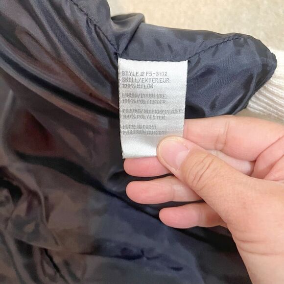 Weathervane Active Quilted Puffer Faux Fur Collar Sleeveless Pocket Zip Vest - Picture 12 of 13